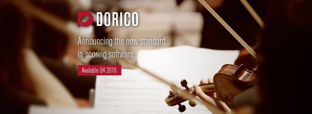 新次元の楽譜作成ソフト Steinberg Dorico（ドリコ）が国内正式発表！