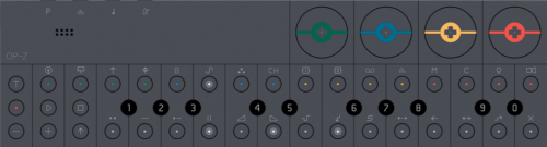 Teenage Engineering OP-Z | ワイヤレス 16トラック マルチティンバーシンセ