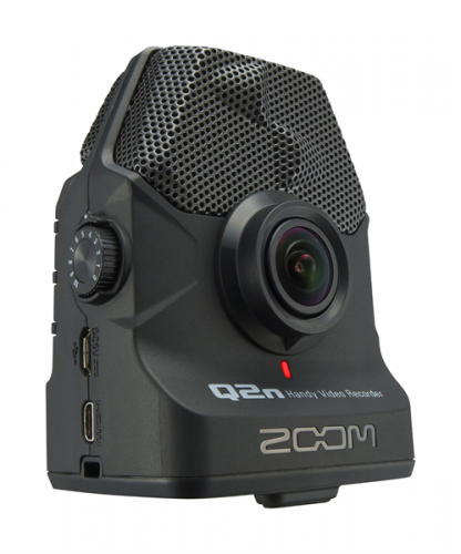 コンパクトなハンディビデオレコーダー ZOOM Q2n