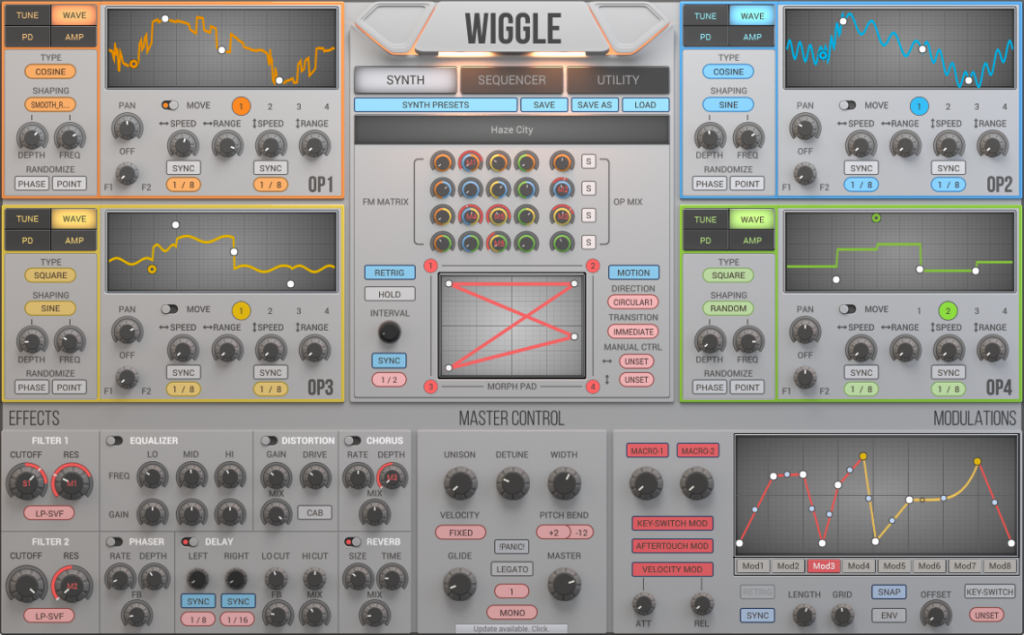 ダイナミック・ウェーブジェイピング・シンセサイザー 2nd Sense Audio WIGGLE 登場！