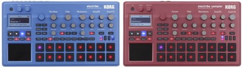 さらに進化を遂げた KORG electribe2、electribe sampler2 のカラーバリエーション・モデルが登場！