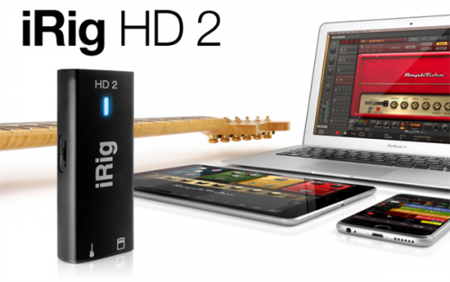 IK Multimedia ギター/ベース用デジタル・インターフェース最新モデル  iRig HD 2 発表！ 最新のiPhone 7にも対応！