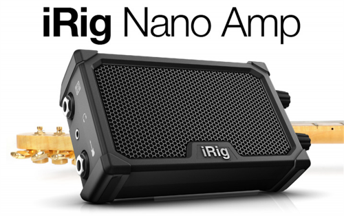 AmpliTube for iOS 搭載の超小型ギターアンプ IK Multimedia iRig Nano Amp