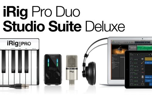 iOS / Mac / PC 対応の音楽制作機器バンドル IK Multimedia iRig Pro Duo Studio Suite / Deluxe