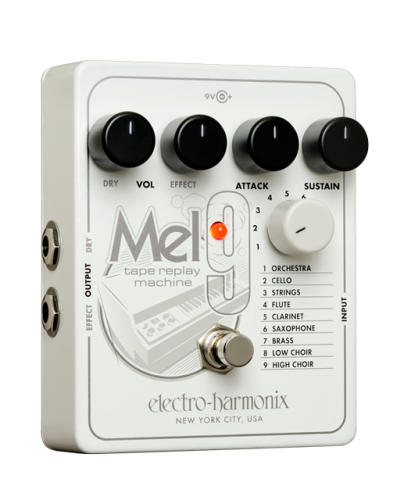 ギターやベース、キーボードを「メロトロンサウンド」にするエフェクター Mel9 Tape Replay Machine