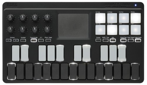 【NAMM 2016】ワイヤレス・モバイル MIDIキーボード Korg nanoKEY Studio