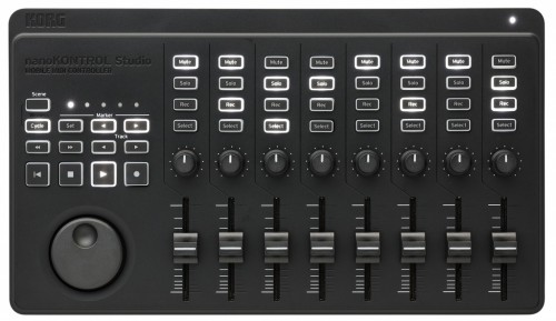 【NAMM 2016】 ワイヤレス・モバイルMIDI コントローラー Korg nanoKONTROL Studio