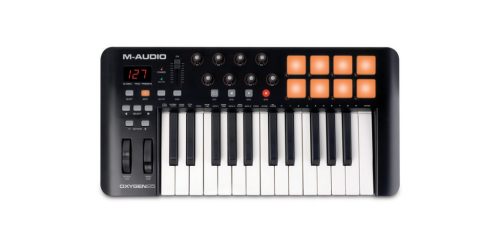 人気MIDIキーボードの最新の25鍵モデル M-AUDIO Oxygen 25