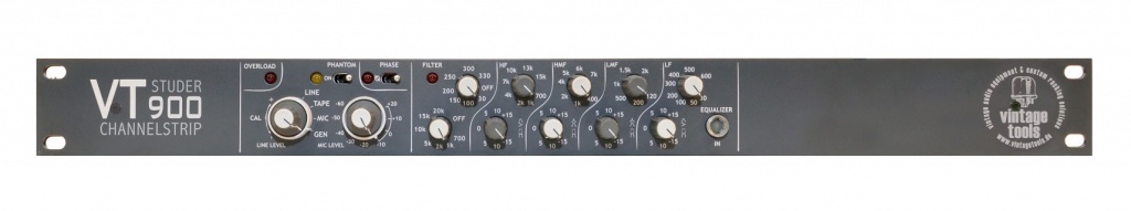 「STUDER 900」シリーズのコンソール・モジュール Vintagetools VT900 STUDER Channelstrip