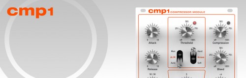 【NAMM 2016】Waldorf ユーロラック・コンプレッサー・モジュール cmp1