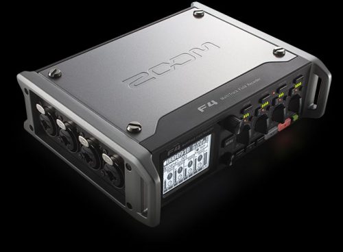 6インプット / 8トラックのマルチトラック・フィールドレコーダー ZOOM F4
