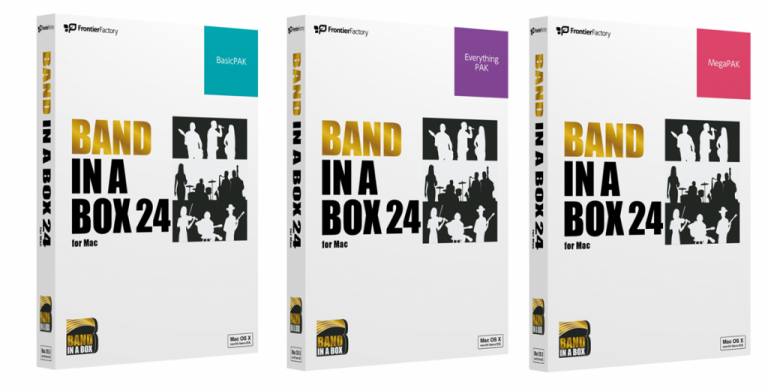 有名曲や歌手の名前で好みのスタイル検索ができる Band-in-a-Box 24 for Mac