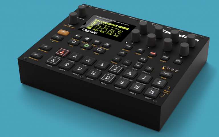 【NAMM2017】Elektron ” Digitakt DDS-8″ | 8ボイス・デジタルドラムマシン・サンプラー