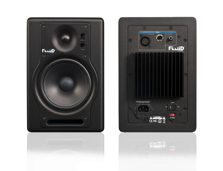 楽器用として最適な、バイアンプ設計のモニタースピーカー Fluid Audio F5