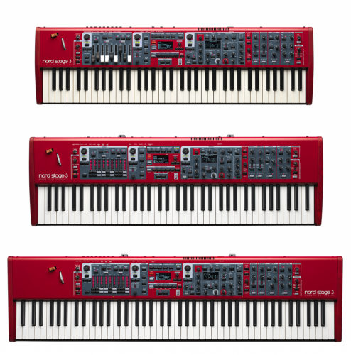 Nord のフラッグシップ・キーボード Nord stage 3 シリーズ登場！