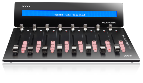 iCON Global PLATFORM X | モーターフェーダー搭載のDAWコントロールサーフェイス拡張用モジュール