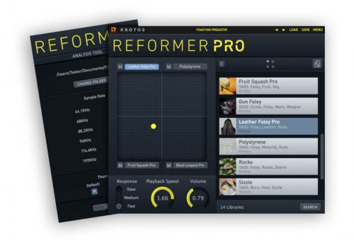 Krotos Reformer Pro | サウンドエフェクトをリアルタイムで生み出す魔法のソフト