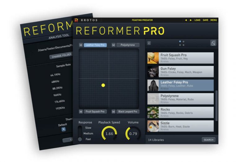 Krotos Reformer Pro | サウンドエフェクトをリアルタイムで生み出す魔法のソフト