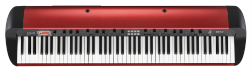 KORG ステージピアノ SV-1 シリーズに限定メタリック・レッド登場！「SV1-73-MR」「SV1-88-MR」