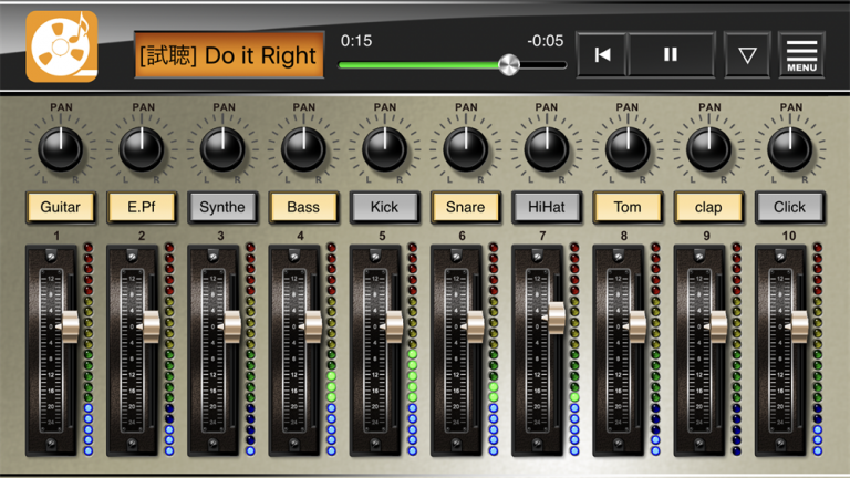 マルチトラック・レコーディング楽曲でセッションを楽しめるiOSアプリ「Session Tracks」を試してみた！