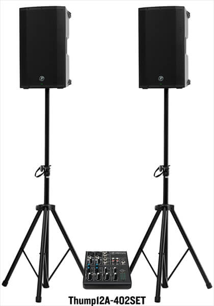 ハイパワーオールインワンPAシステムセット MACKIE Thump