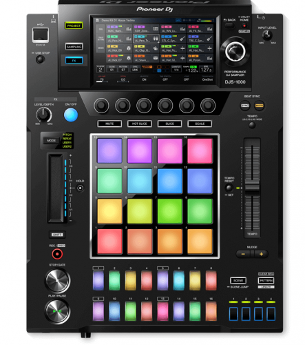 Pioneer DJ DJS-1000 登場！直感的に操作できるDJ向けハードウェアサンプラー