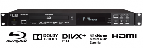 Blue-ray、DVD、CD/SD/USBメディアプレーヤー DENON PROFESSIOAL  DN-500BD MKII