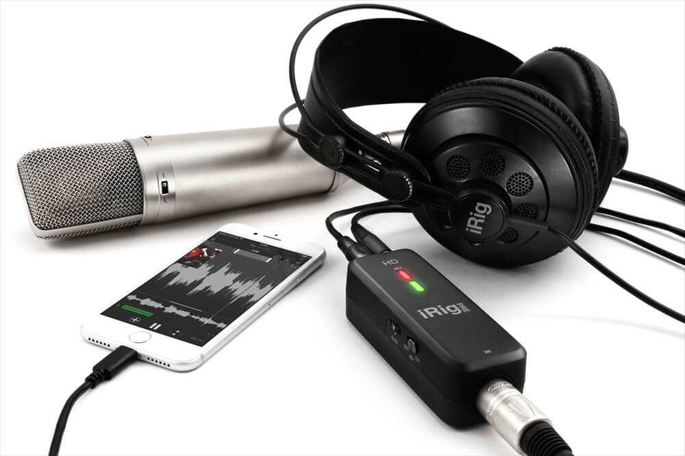IK Multimedia iRig Pre HD 愛用マイクをiPhoneで使える