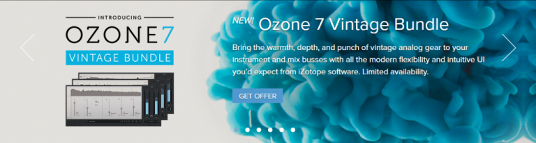 【NAMM2017】ウォームで深いサウンドを生み出すプラグイン Ozone 7 Vintage Bundle