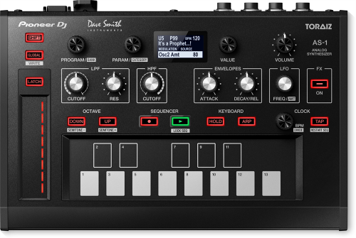 【NAMM2017】Pioneer DJ TORAIZ AS-1（TAS-1）Dave Smith Instrumentsとコラボしたモノフォニック・アナログ・シンセ
