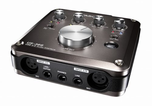 192kHz対応多機能オーディオインターフェース TASCAM US-366-SN