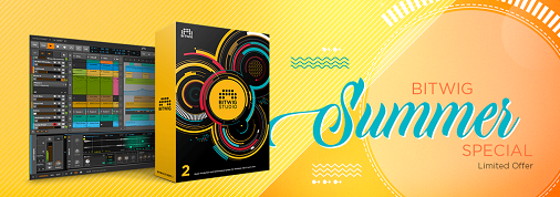 【期間限定】BITWIG STUDIO 2 が特別価格！サマー・スペシャルセール
