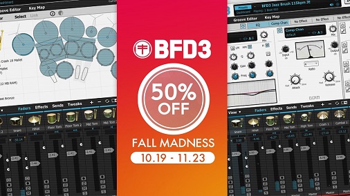 FXpansion  BFD3 が 50%超 OFF ！キャンペーン