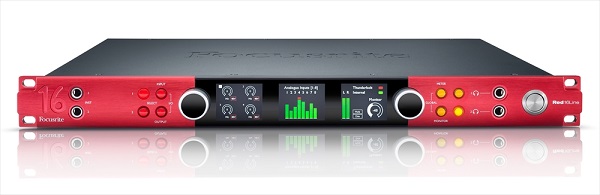 Focusrite Red 16Line Pro Tools HD / Thunderboltワークフロー対応、64×64入出力オーディオインターフェイス