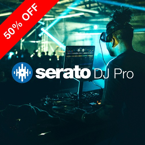 Serato DJ Pro 50% オフセール開催！