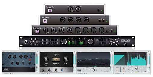 APOGEE |「Ensemble Thunderbolt」「Element」を新規購入または既存ユーザーにプラグインバンドル Apogee FX Rackをプレゼント