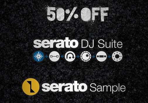 Serato ブラックフライデーセール 2018 | Serato DJ SUITE / Serato SAMPLE が50％ OFF