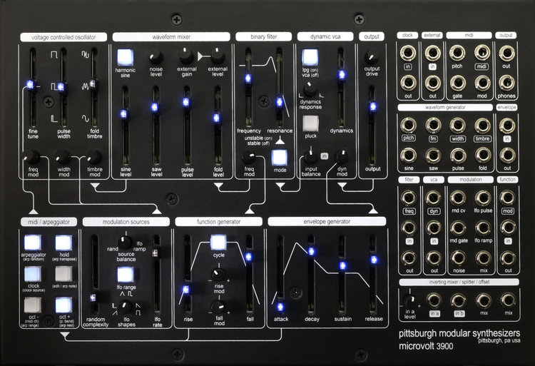 Pittsburgh modular microvolt 3900