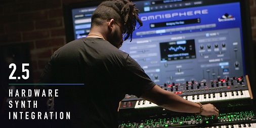 Omnisphere 2.5 登場！ハードウエアシンセ統合機能を追加