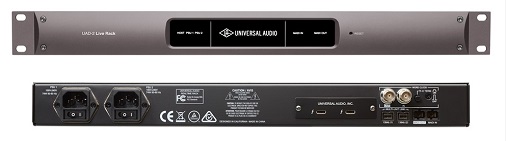 Universal Audio UAD-2 Live Rack | ライブサウンド用リアルタイムUADエフェクトプロセッサー