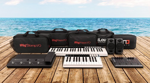 IK Multimedia 対象製品購入でトラベル・バッグをプレゼント