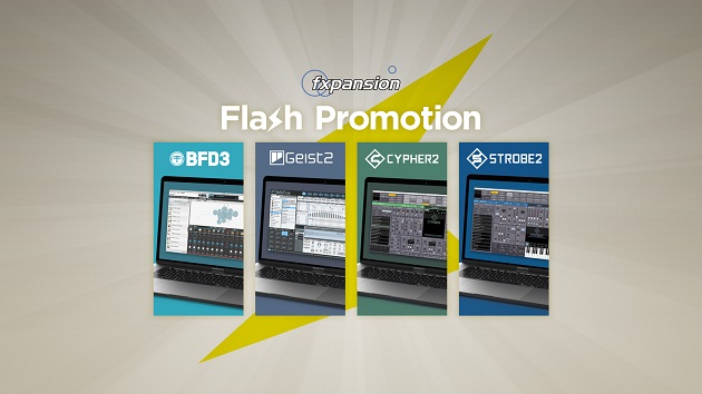 BFD3 も日本限定最大50%OFF！FXpansion Flash Promotion
