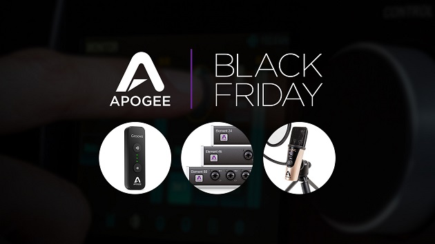 Apogeeの人気製品が20%OFF！Apogee ブラックフライデーセール 2019