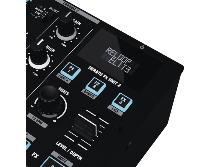 Reloop ELITE Serato DJ Pro対応 DJミキサー リループ Reloop ELITE | Serato DJ Pro 対応の DVS ミキサー | Digiland
