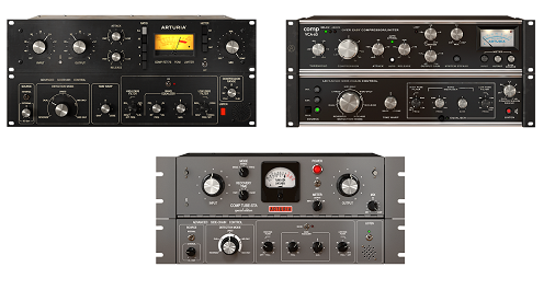 Arturia 3 Compressors | ビンテージコンプレッサーをエミュレートしたプラグインソフト