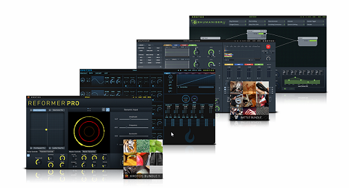 KROTOS Sound Design Bundle 2 | KROTOS社の4つの効果音作成ソフトがセット