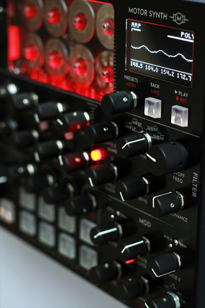 GAMECHANGER AUDIO Motor Synth | 電気モーターからアナログ信号を生成するシンセサイザー