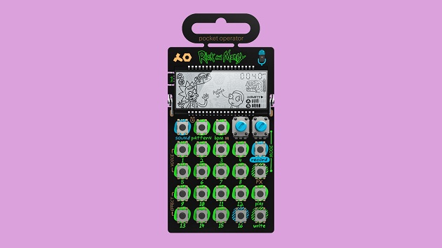 Teenage Engineering pocket operator PO-137 Rick & Morty |  『リック・アンド・モーティ（Rick and Morty）』コラボレーション・モデル