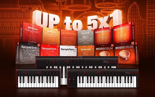 IK Multimedia 購入者が増える度に無償プレゼントされるソフトの数が増える「VI Group Buy」
