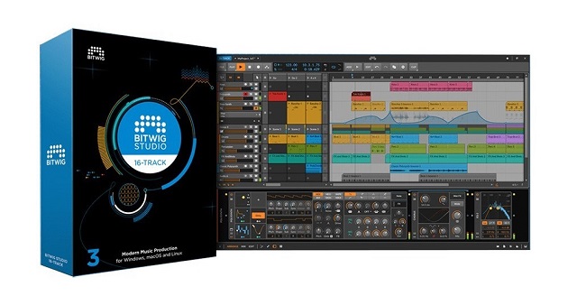 BITWIG Bitwig Studio 16-Track | 直感的な操作で音楽制作を行えるDAWのエントリー・バージョン